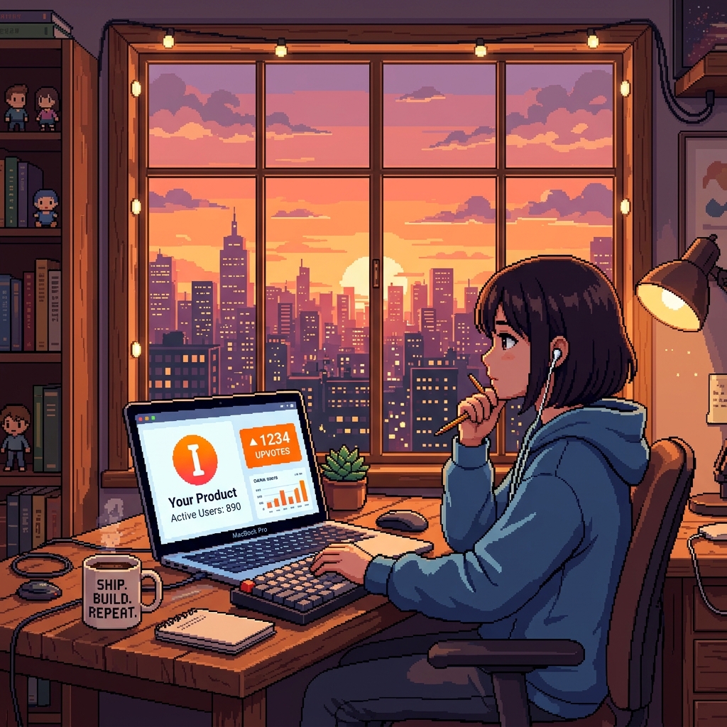 Developer launch illustration